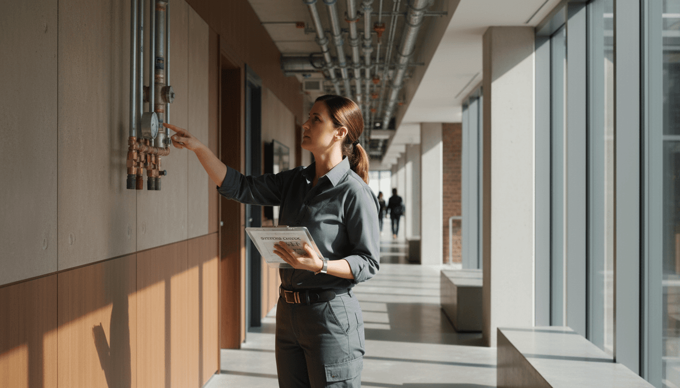 Maintenance coordination and building inspections