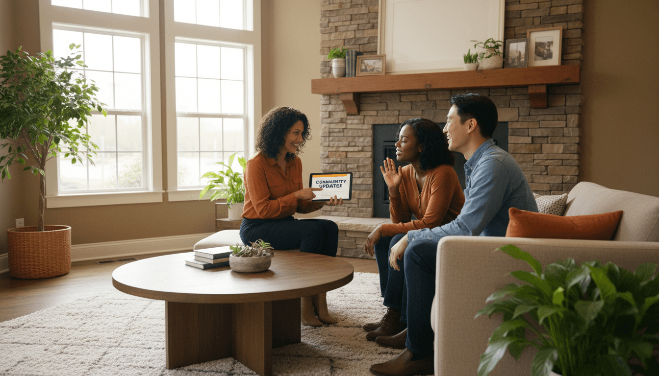 Resident communication and community engagement